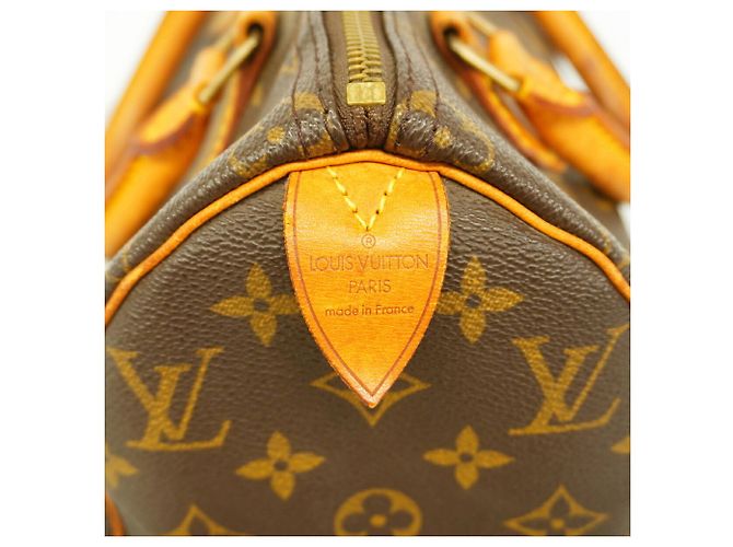 Louis Vuitton Monogram Speedy 25 Handtasche Braun - Ansicht 5