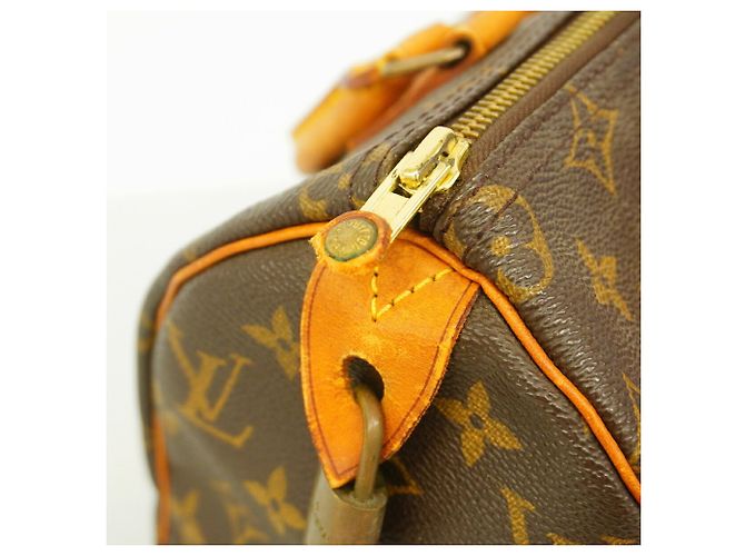 Louis Vuitton Monogram Speedy 25 Handtasche Braun - Ansicht 6