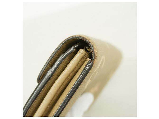 Portafoglio lungo Louis Vuitton Monogram Empreinte Bicolor Beige - vista 5