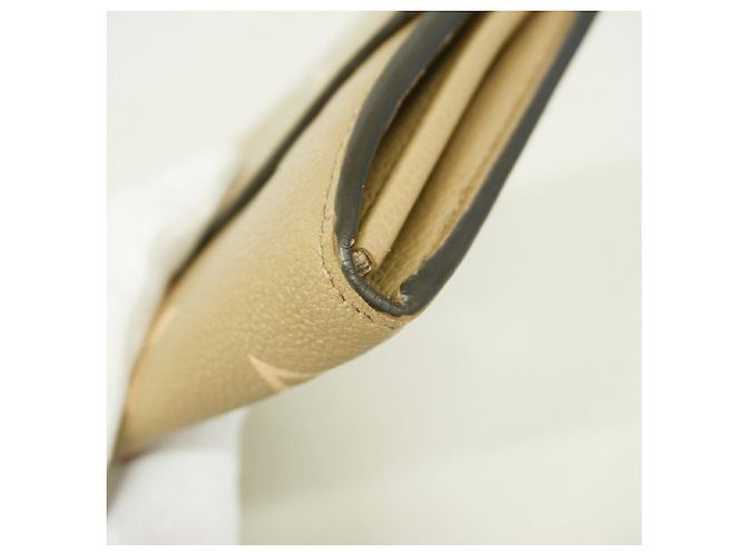 Portafoglio lungo Louis Vuitton Monogram Empreinte Bicolor Beige - vista 6