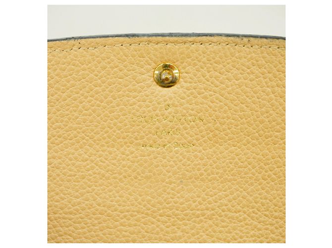 Louis Vuitton Monogram Empreinte Portefeuille Emilie Long Wallet Preto - vista 4