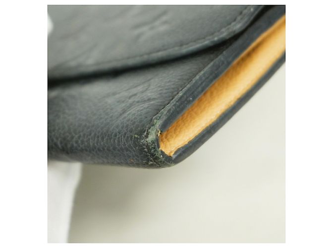 Louis Vuitton Monogram Empreinte Portefeuille Emilie Long Wallet Preto - vista 5