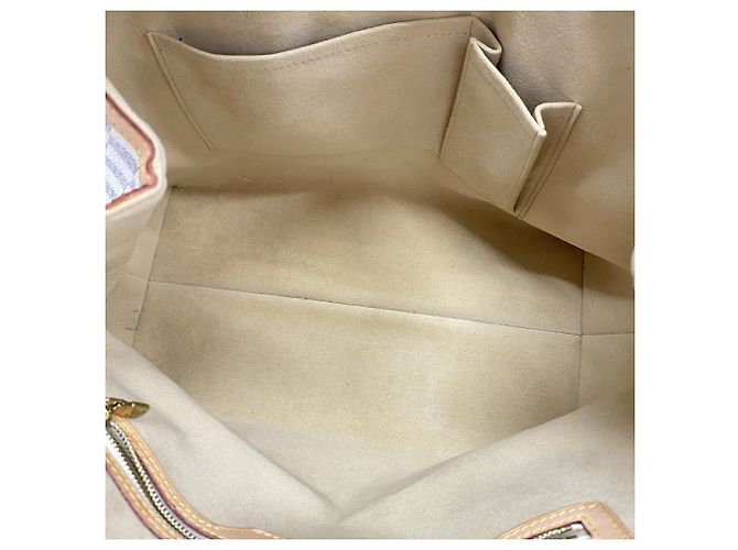 Borsa Tote Louis Vuitton Damier Azur Hampstead MM Bianco - vista 4