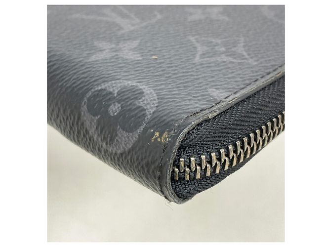 Portafoglio Zippy Louis Vuitton Monogram Eclipse Nero - vista 5