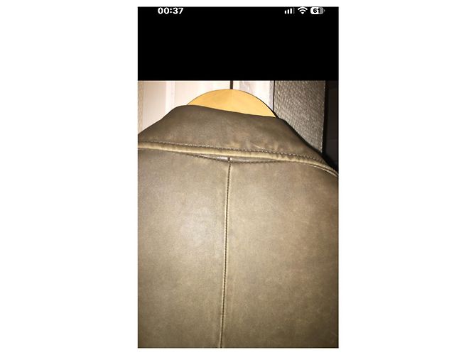Giacca in pelle IRO Taupe - vista 15