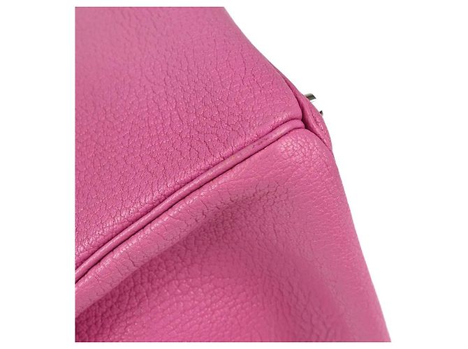 Hermès Hermes HAC Birkin Pink Chevre de Coromandel with Palladium Hardware 28 - Ansicht 5