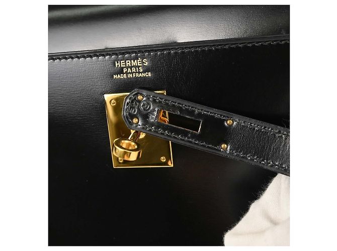 Hermès Hermes Kelly Sellier Box Calf Schwarz - Ansicht 3