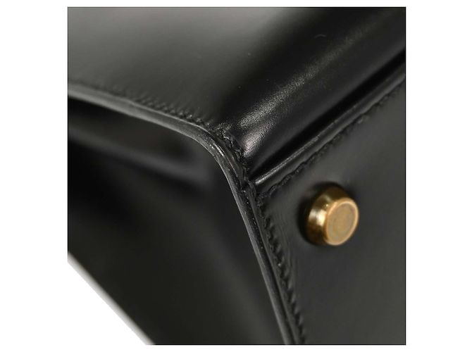 Hermès Hermes Kelly Sellier Box Calf Schwarz - Ansicht 4