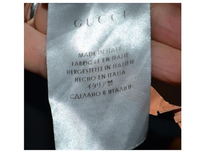 Gucci Top de seda negro sin mangas - vista 7
