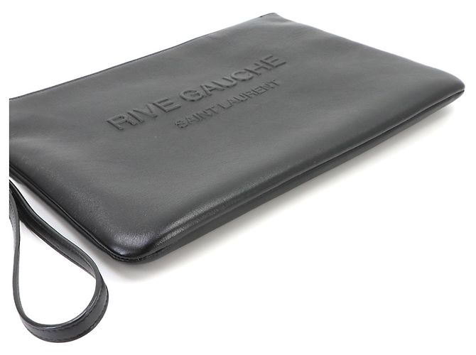 Autre Marque Borsa a pochette Saint Laurent in pelle Nero - vista 4