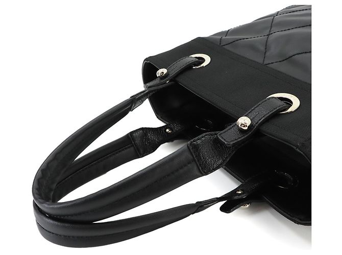 Timeless Borsa Chanel Paris Biarritz PM Tote Nero - vista 6