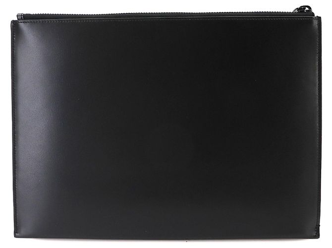 Autre Marque Borsa a pochette Saint Laurent in pelle nera Nero - vista 3