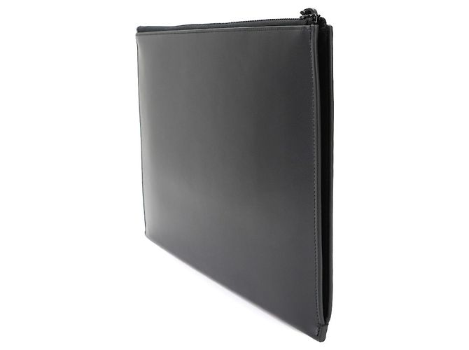 Autre Marque Borsa a pochette Saint Laurent in pelle nera Nero - vista 4