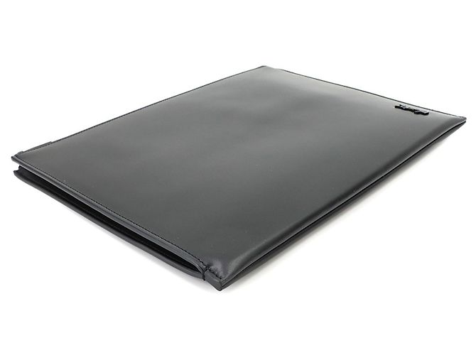 Autre Marque Borsa a pochette Saint Laurent in pelle nera Nero - vista 5