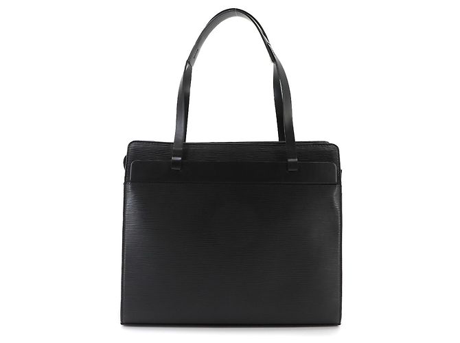 Louis Vuitton Croisette PM Epi Leather Tote Bag Black - view 2