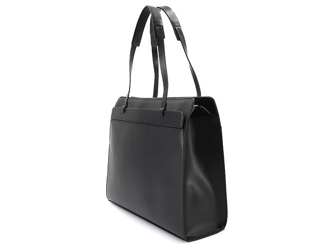 Louis Vuitton Croisette PM Epi Leather Tote Bag Black - view 3
