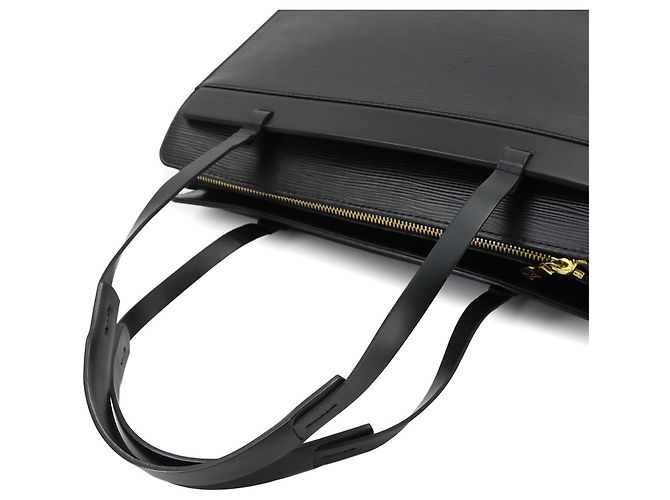 Louis Vuitton Croisette PM Epi Leather Tote Bag Black - view 5