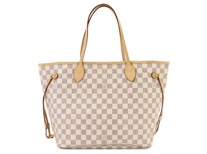 Louis Vuitton Neverfull MM Damier Azur Tote Handtasche - Ansicht 3