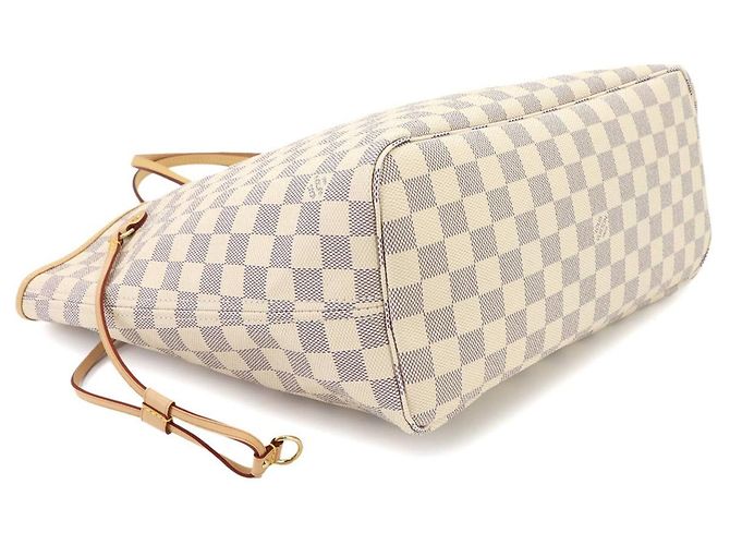 Louis Vuitton Neverfull MM Damier Azur Tote Handtasche - Ansicht 5