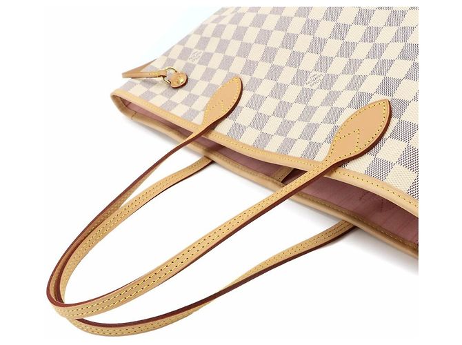 Louis Vuitton Neverfull MM Damier Azur Tote Handtasche - Ansicht 6