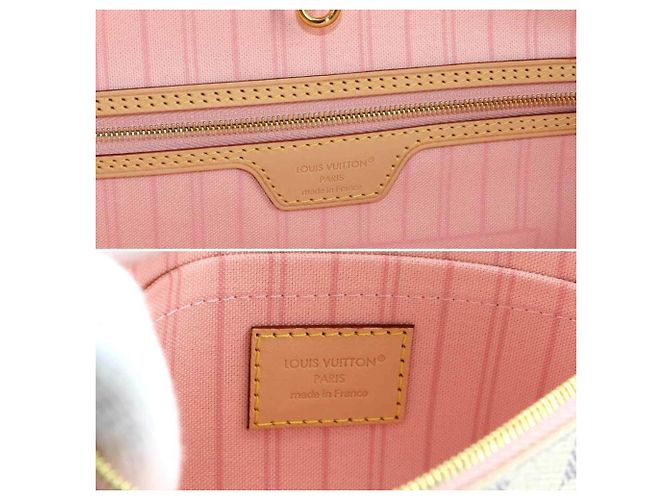 Louis Vuitton Neverfull MM Damier Azur Tote Handtasche - Ansicht 8