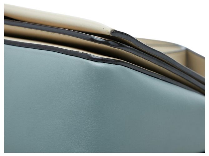 16 Céline Celine Frame Medium Schultertasche Blau Grau - Ansicht 5