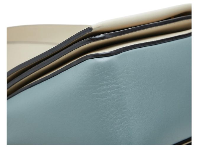 16 Céline Celine Frame Medium Schultertasche Blau Grau - Ansicht 6