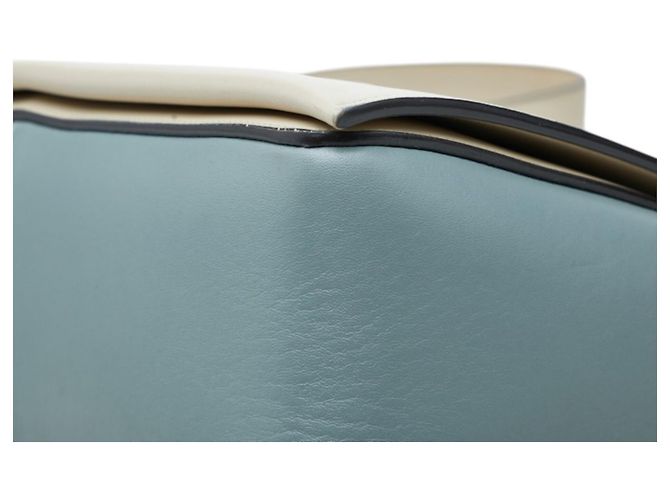 16 Céline Celine Frame Medium Schultertasche Blau Grau - Ansicht 7