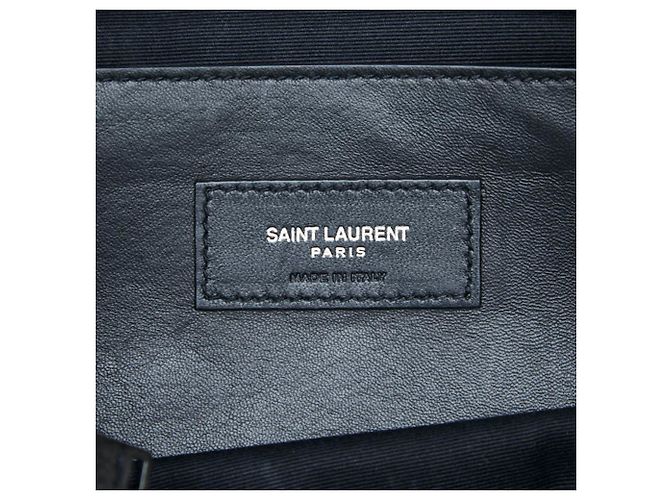 Autre Marque Borsa a tracolla Saint Laurent in pelle nera Nero - vista 7