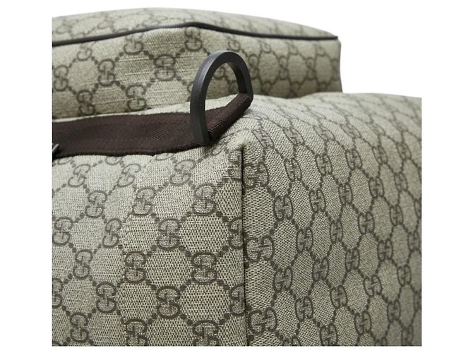 Gucci GG Supreme Interlocking G Rucksack Braun Beige - Ansicht 5