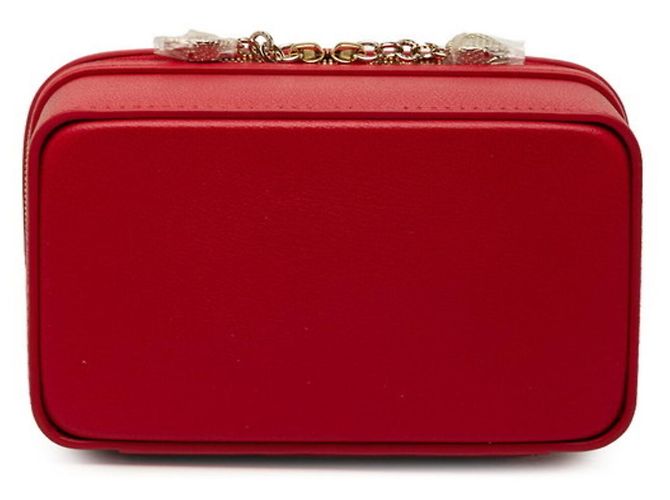 Bulgari Bvlgari Serpenti Schmuckkästchen aus rotem Leder - Ansicht 3