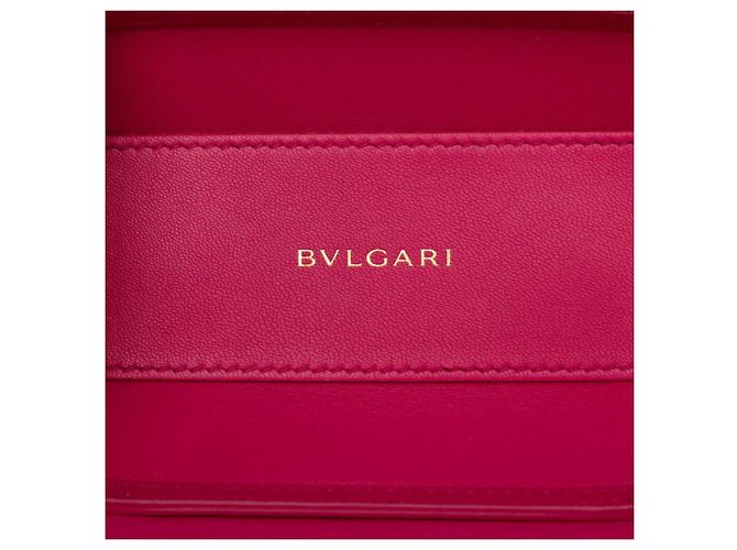 Bulgari Bvlgari Serpenti Schmuckkästchen aus rotem Leder - Ansicht 5