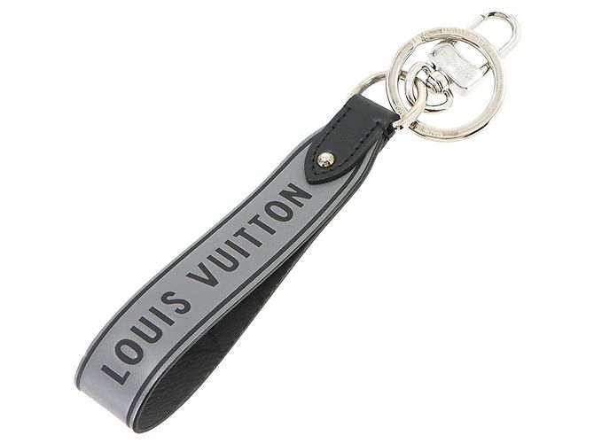 Llavero Louis Vuitton Monogram Eclipse Castaño Negro - vista 3