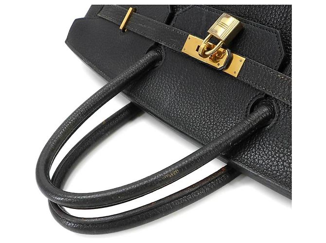 Hermès Hermes Birkin 40 Handtasche Schwarz - Ansicht 6