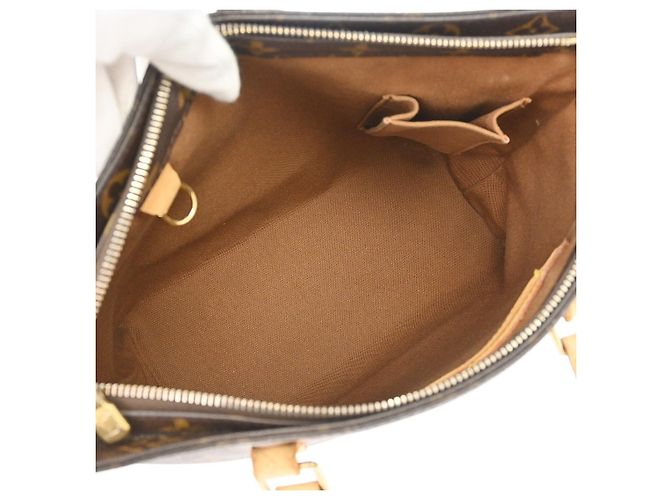Louis Vuitton Cabas Piano Monogram Canvas Marrom - vista 3