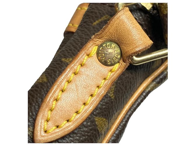 Borsa a tracolla Louis Vuitton Danube Marrone Monogramma - vista 8