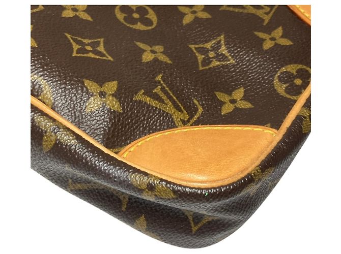 Borsa a tracolla Louis Vuitton Danube Marrone Monogramma - vista 9