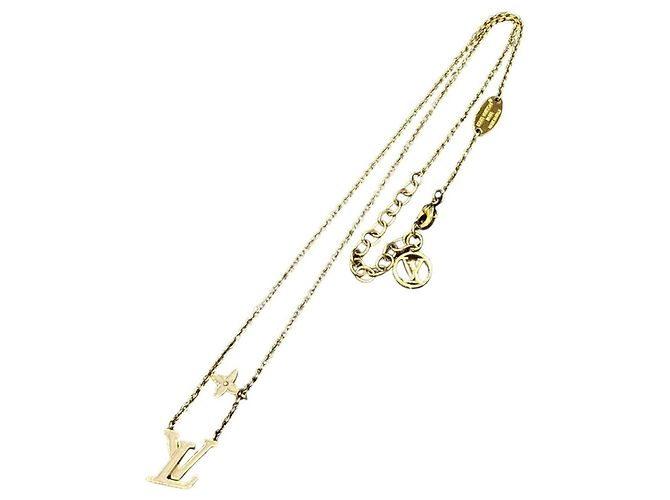Collana placcata oro Louis Vuitton D'oro - vista 3