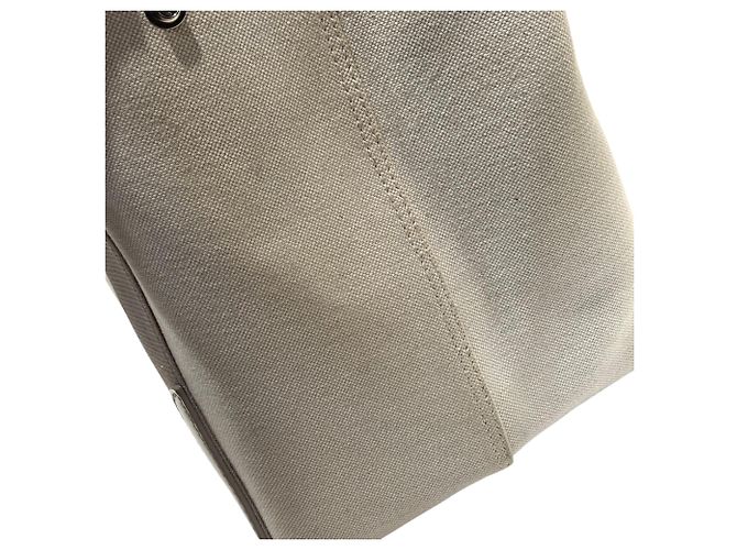 Balenciaga Navy Cabas S Handbag Cream - view 8