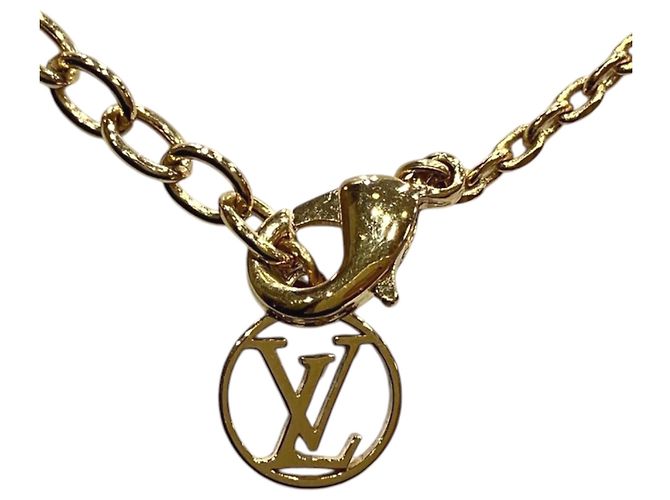 Collana Louis Vuitton Logo Mania D'oro - vista 2