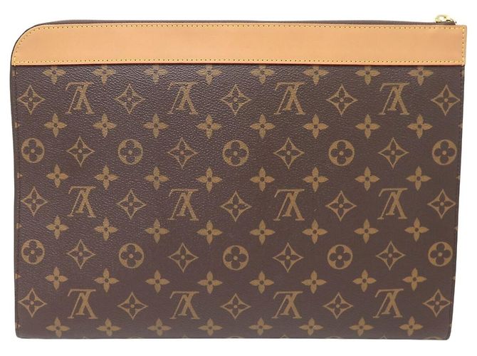 NUOVA LOUIS VUITTON POCHETTE JOUR TOILE MONOGRAM M82540 POUCH BAG Marrone - vista 2