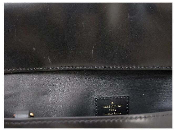 LOUIS VUITTON TRIANGLE PM M50852 HANDTASCHE SCHWARZES LEDER SCHULTERTASCHE - Ansicht 11