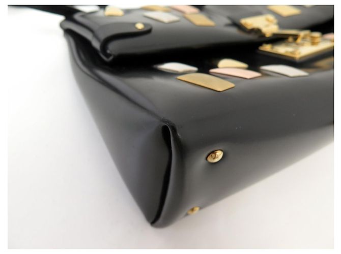 LOUIS VUITTON TRIANGLE PM M50852 HANDTASCHE SCHWARZES LEDER SCHULTERTASCHE - Ansicht 21