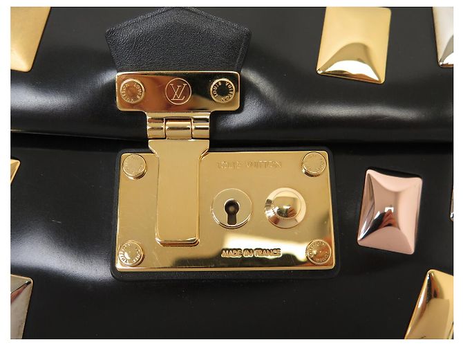 LOUIS VUITTON TRIANGLE PM M50852 HANDTASCHE SCHWARZES LEDER SCHULTERTASCHE - Ansicht 6
