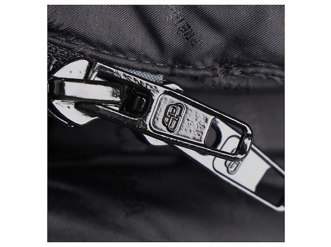 Balenciaga Logo All Over Down Jacket in Black Polyamide - view 11