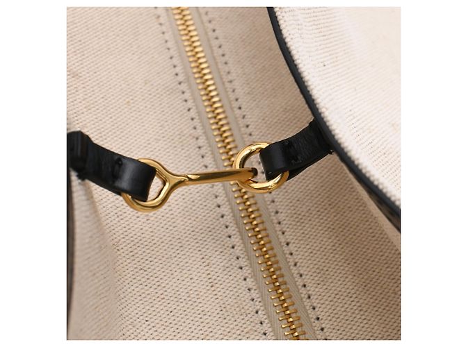 Jil Sander Wander Tote Bag aus beigem Canvas - Ansicht 11