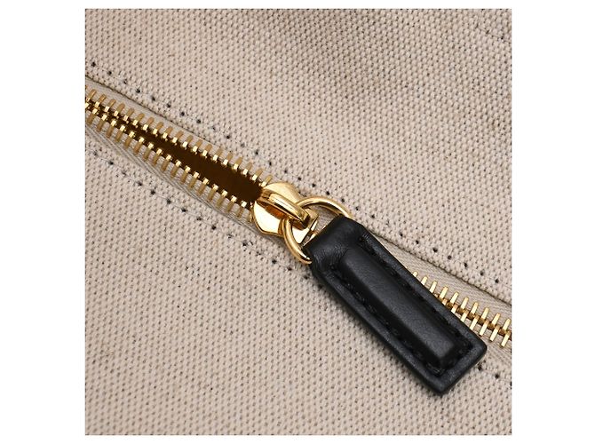 Jil Sander Wander Tote Bag aus beigem Canvas - Ansicht 12