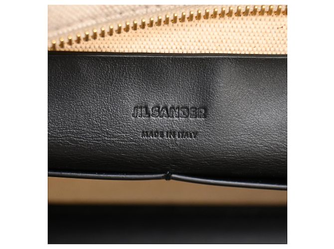 Jil Sander Wander Tote Bag aus beigem Canvas - Ansicht 6