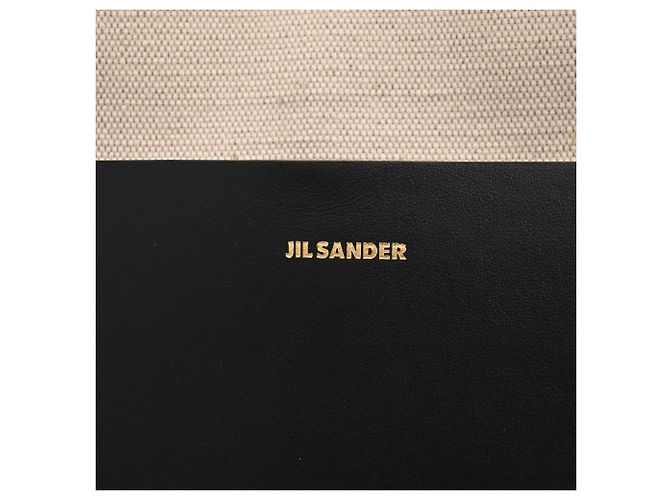 Jil Sander Wander Tote Bag aus beigem Canvas - Ansicht 7