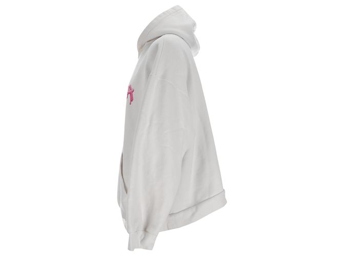 Everyday Sudadera con capucha Balenciaga con estampado Slime en algodón blanco - vista 2